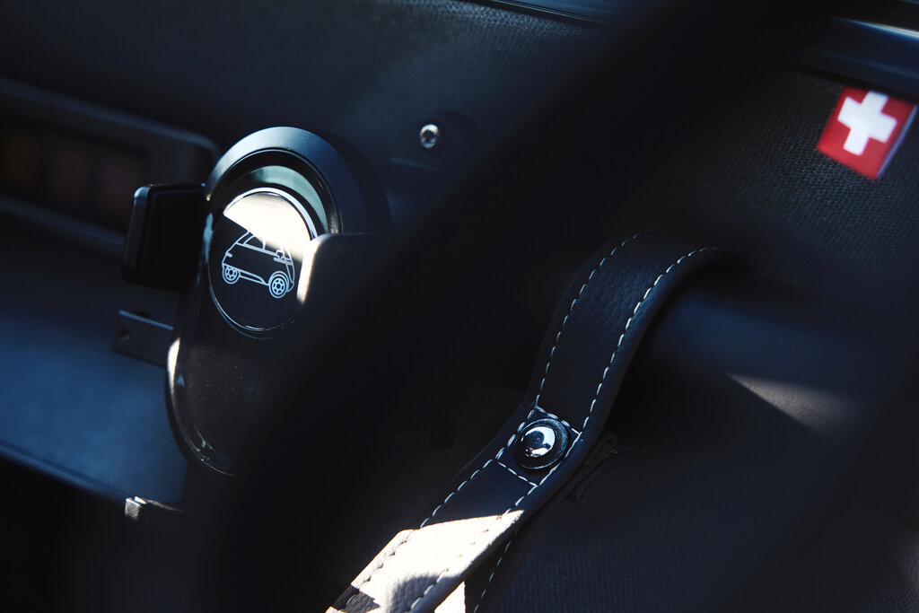 Microlino interiør detalj